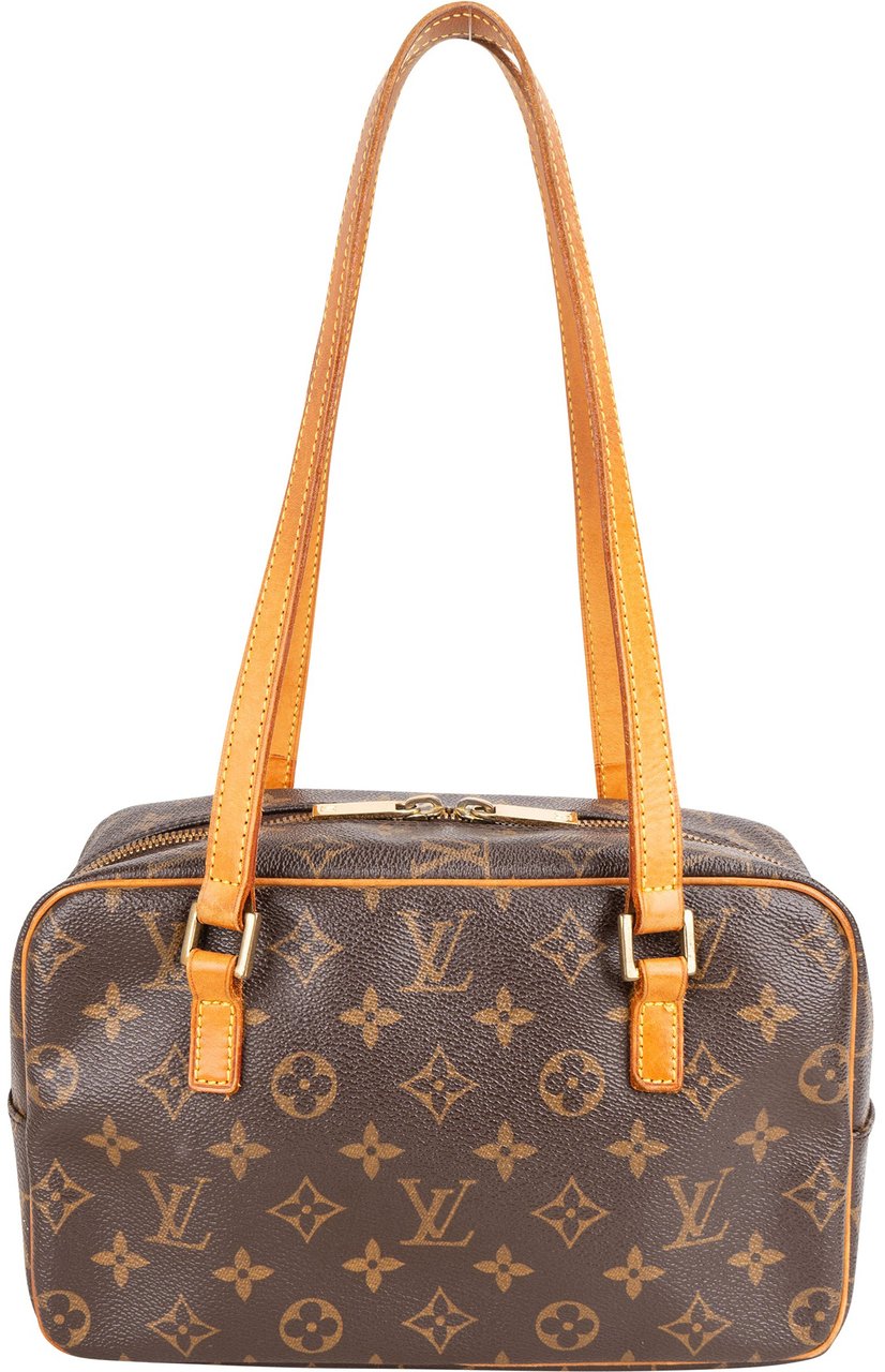 Louis Vuitton Louis Vuitton Canvas Monogram Cite MM Shoulder Bag Bruin
