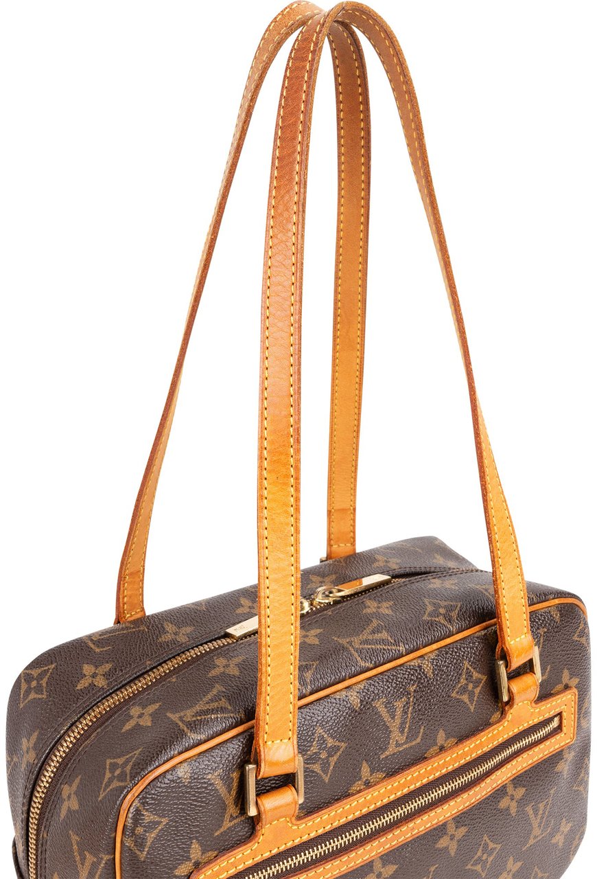 Louis Vuitton Louis Vuitton Canvas Monogram Cite MM Shoulder Bag Bruin