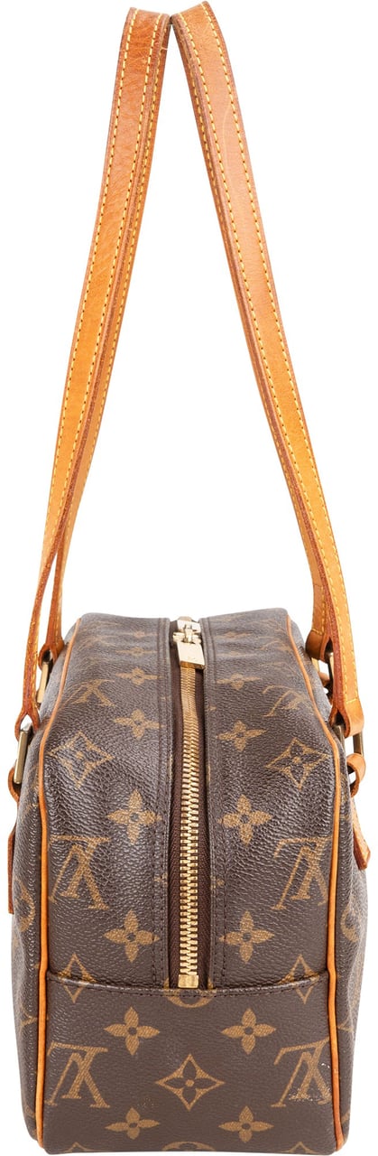 Louis Vuitton Louis Vuitton Canvas Monogram Cite MM Shoulder Bag Bruin