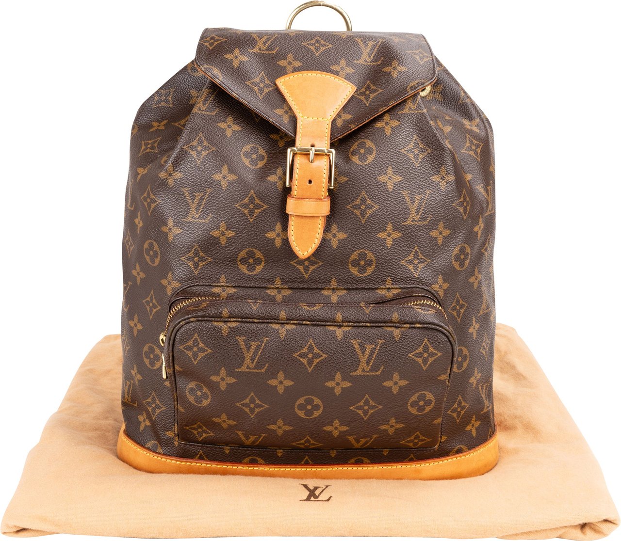 Louis Vuitton Louis Vuitton Canvas Monogram Montsouris GM Backpack Bruin