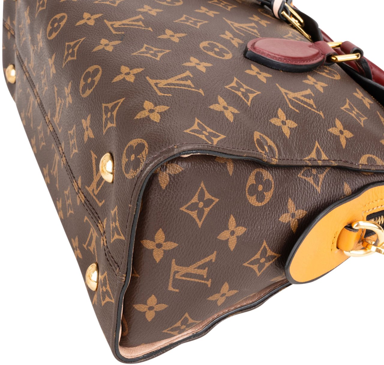 Louis Vuitton Louis Vuitton Canvas Monogram Saffron Tuileries Handbag Bruin