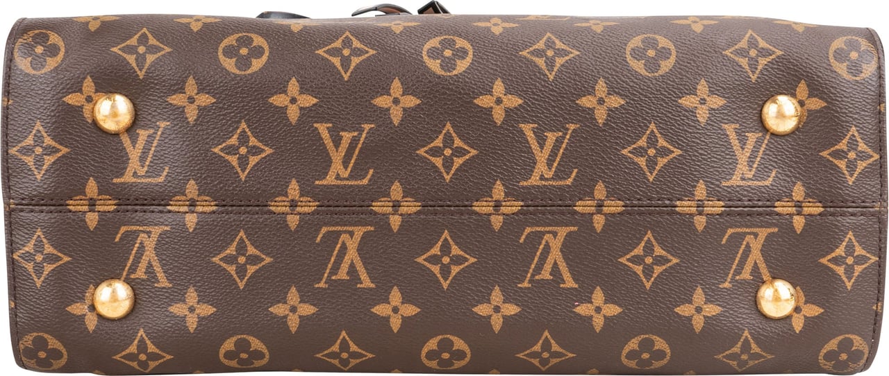 Louis Vuitton Louis Vuitton Canvas Monogram Saffron Tuileries Handbag Bruin