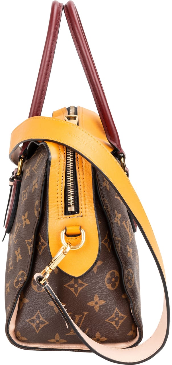 Louis Vuitton Louis Vuitton Canvas Monogram Saffron Tuileries Handbag Bruin
