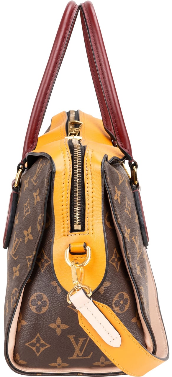 Louis Vuitton Louis Vuitton Canvas Monogram Saffron Tuileries Handbag Bruin