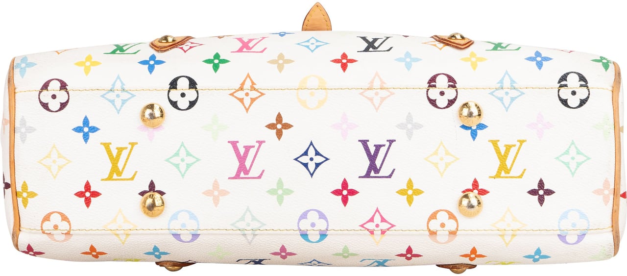 Louis Vuitton Louis Vuitton Murakami Multicolor Aurelia Shoulder Bag Wit