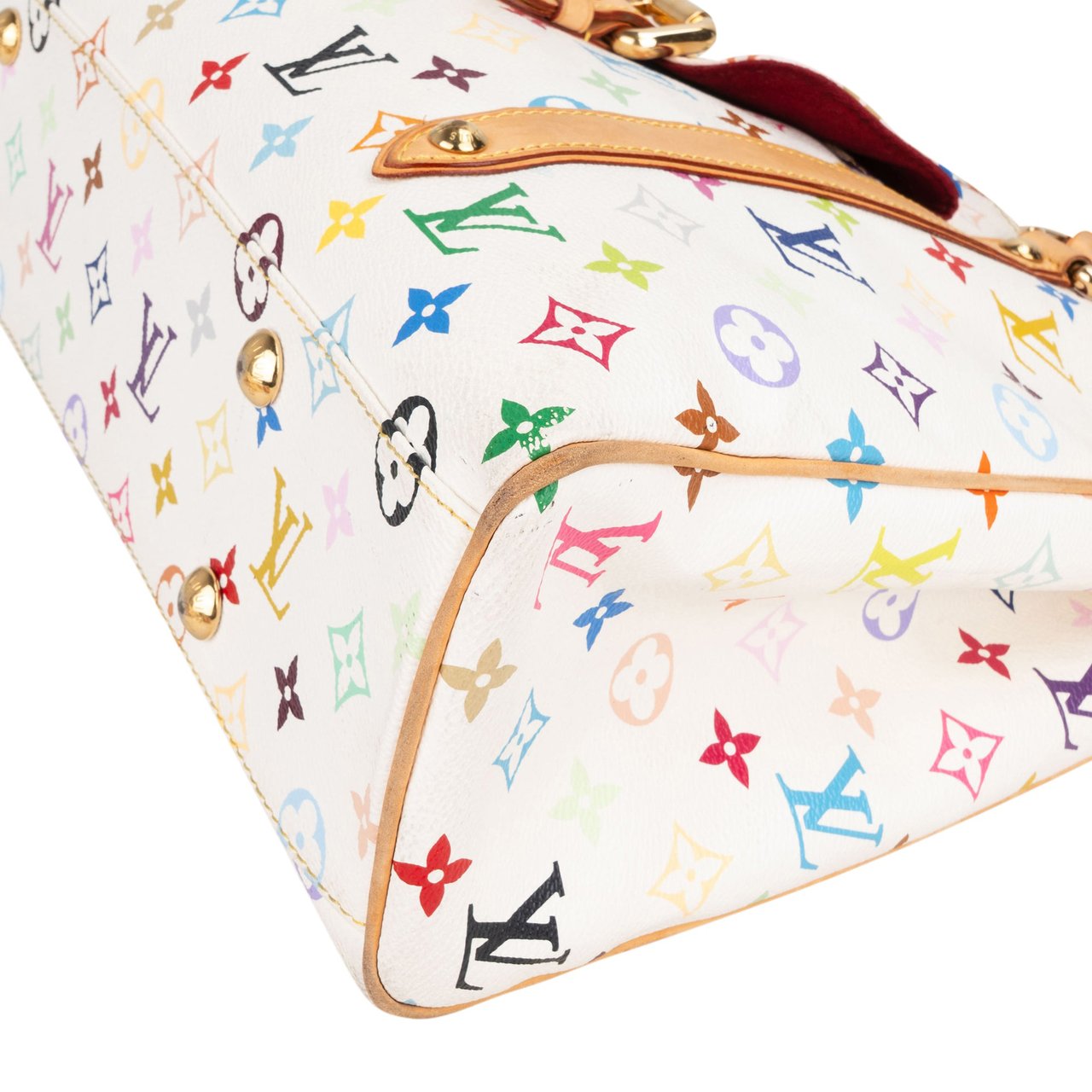 Louis Vuitton Louis Vuitton Murakami Multicolor Aurelia Shoulder Bag Wit