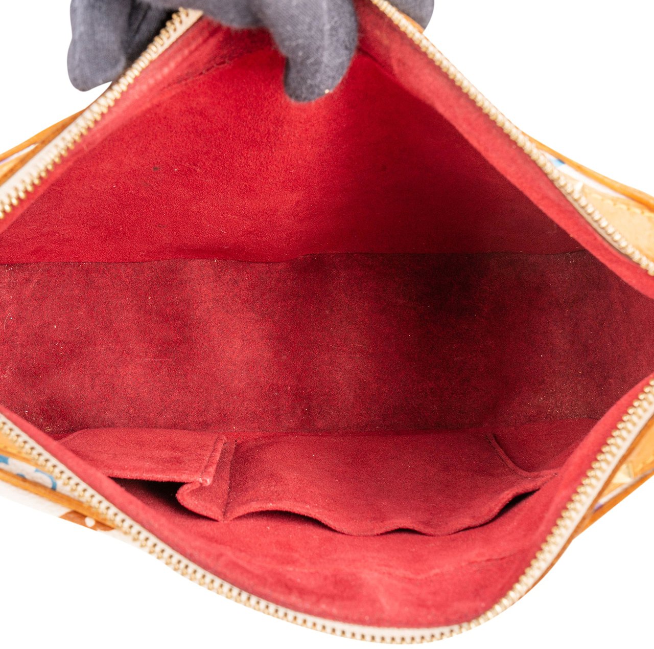 Louis Vuitton Murakami Multicolor Boulogne Crossbody Bag Wit