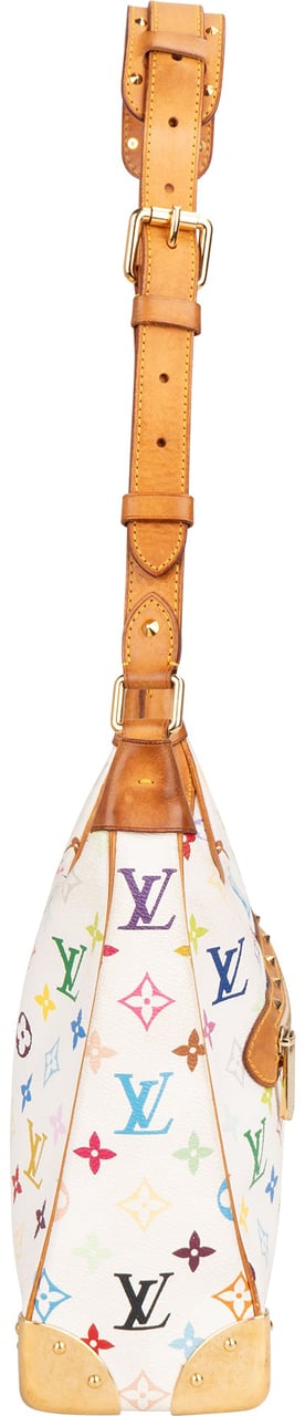 Louis Vuitton Louis Vuitton Murakami Multicolor Boulogne Crossbody Bag Wit