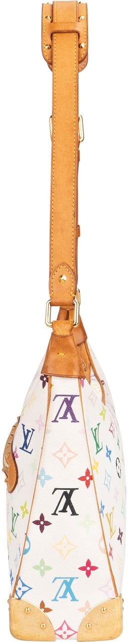 Louis Vuitton Murakami Multicolor Boulogne Crossbody Bag Wit