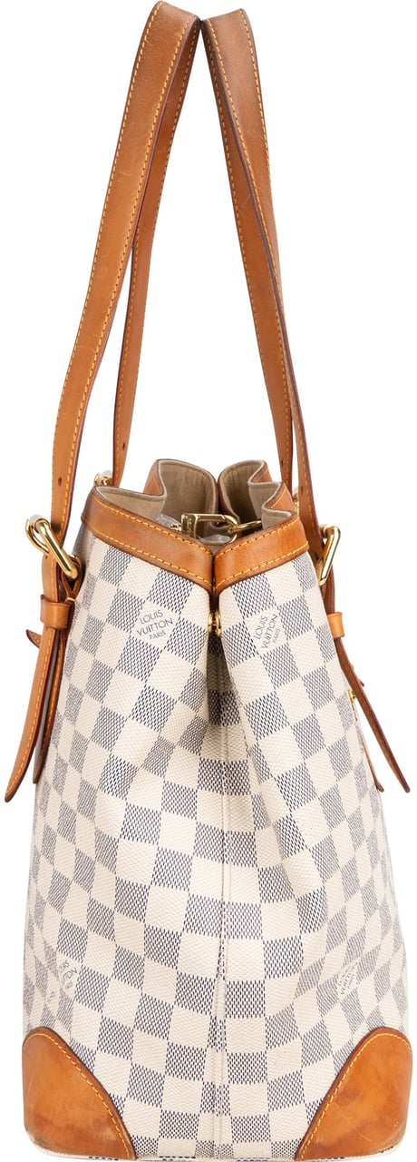 Louis Vuitton Louis vuitton Damier Azur Monogram Hampstead GM Handbag Wit