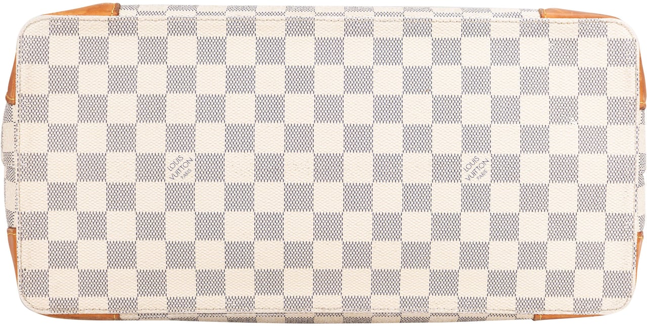Louis Vuitton Louis vuitton Damier Azur Monogram Hampstead GM Handbag Wit