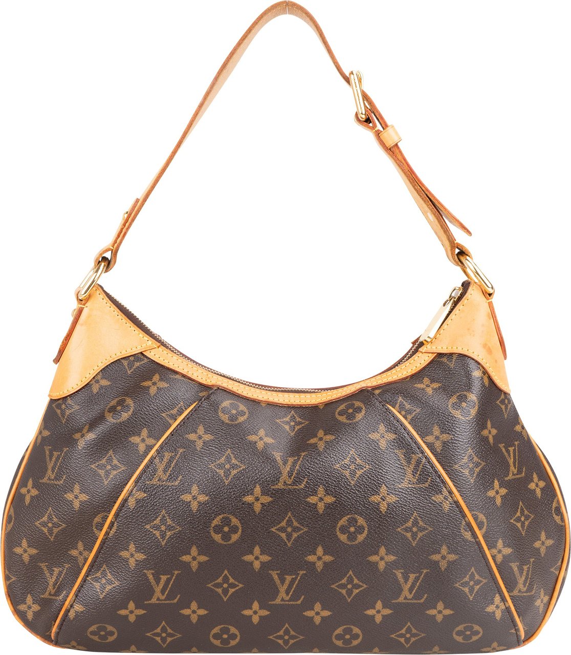 Louis Vuitton Louis Vuitton Canvas Monogram Thames GM Shoulder Bag Bruin