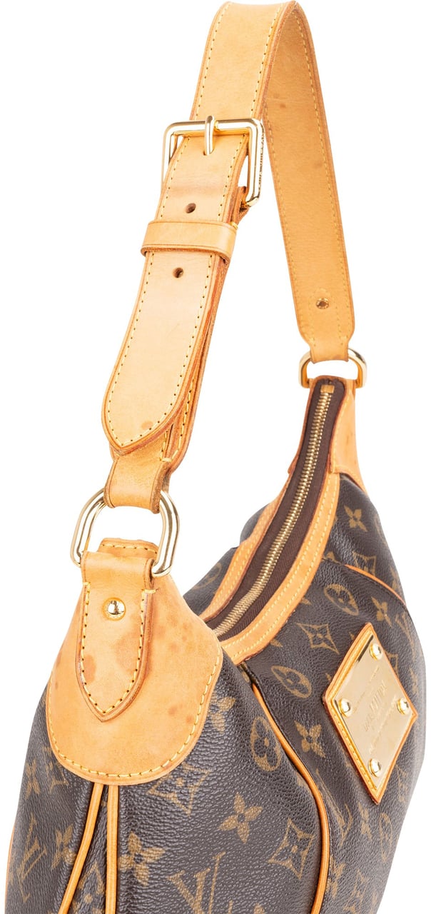 Louis Vuitton Louis Vuitton Canvas Monogram Thames GM Shoulder Bag Bruin