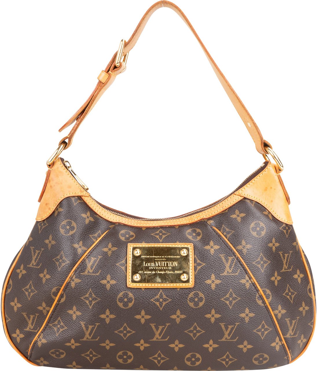 Louis Vuitton Louis Vuitton Canvas Monogram Thames GM Shoulder Bag Bruin