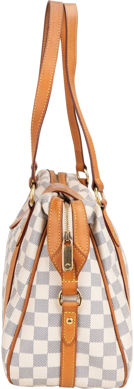 Louis Vuitton Louis Vuitton Damier Azur Monogram Stresa PM Shoulder Bag Wit