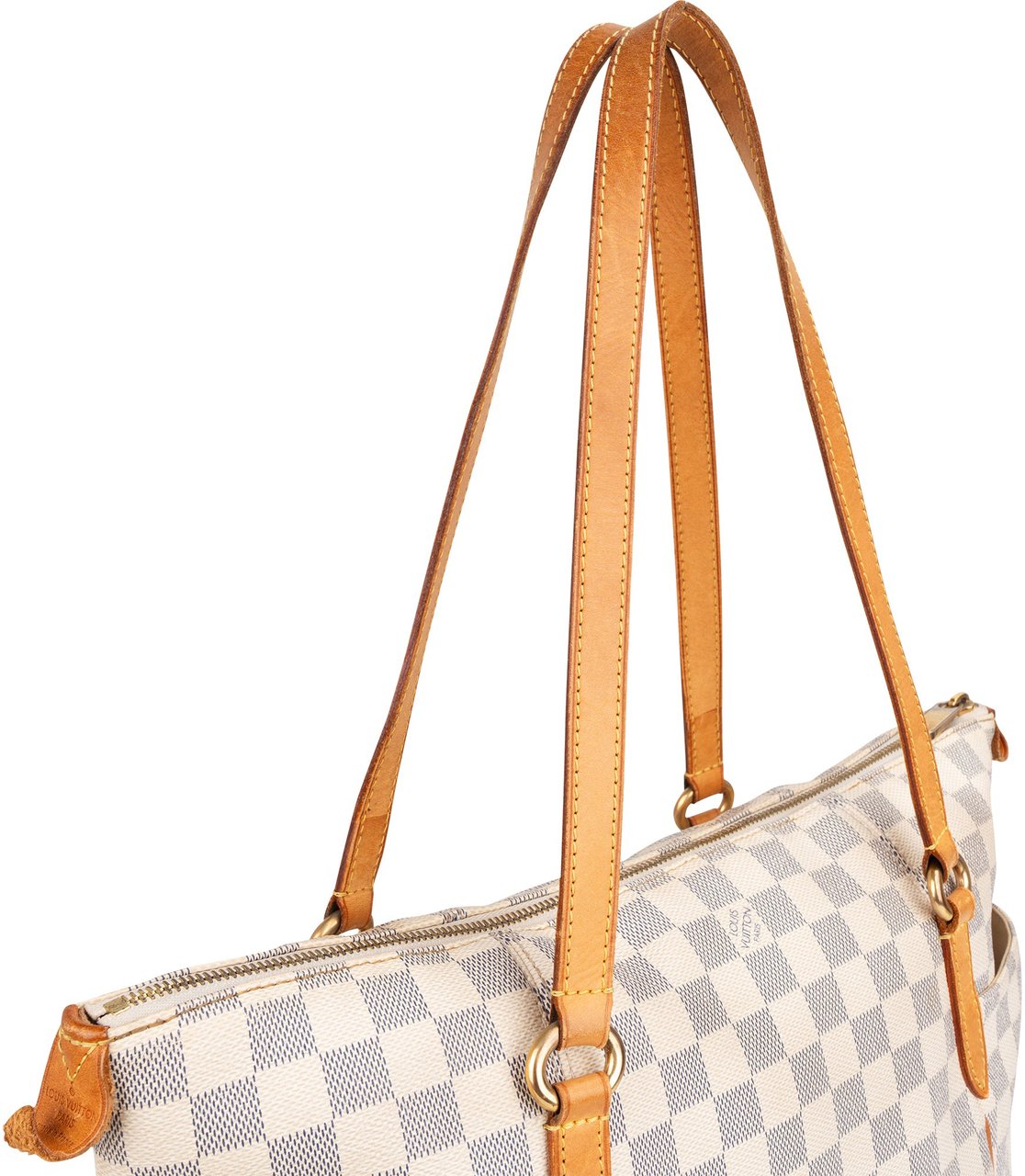Louis Vuitton Louis Vuitton Damier Azur Monogram Totally GM Shoulder Bag Wit