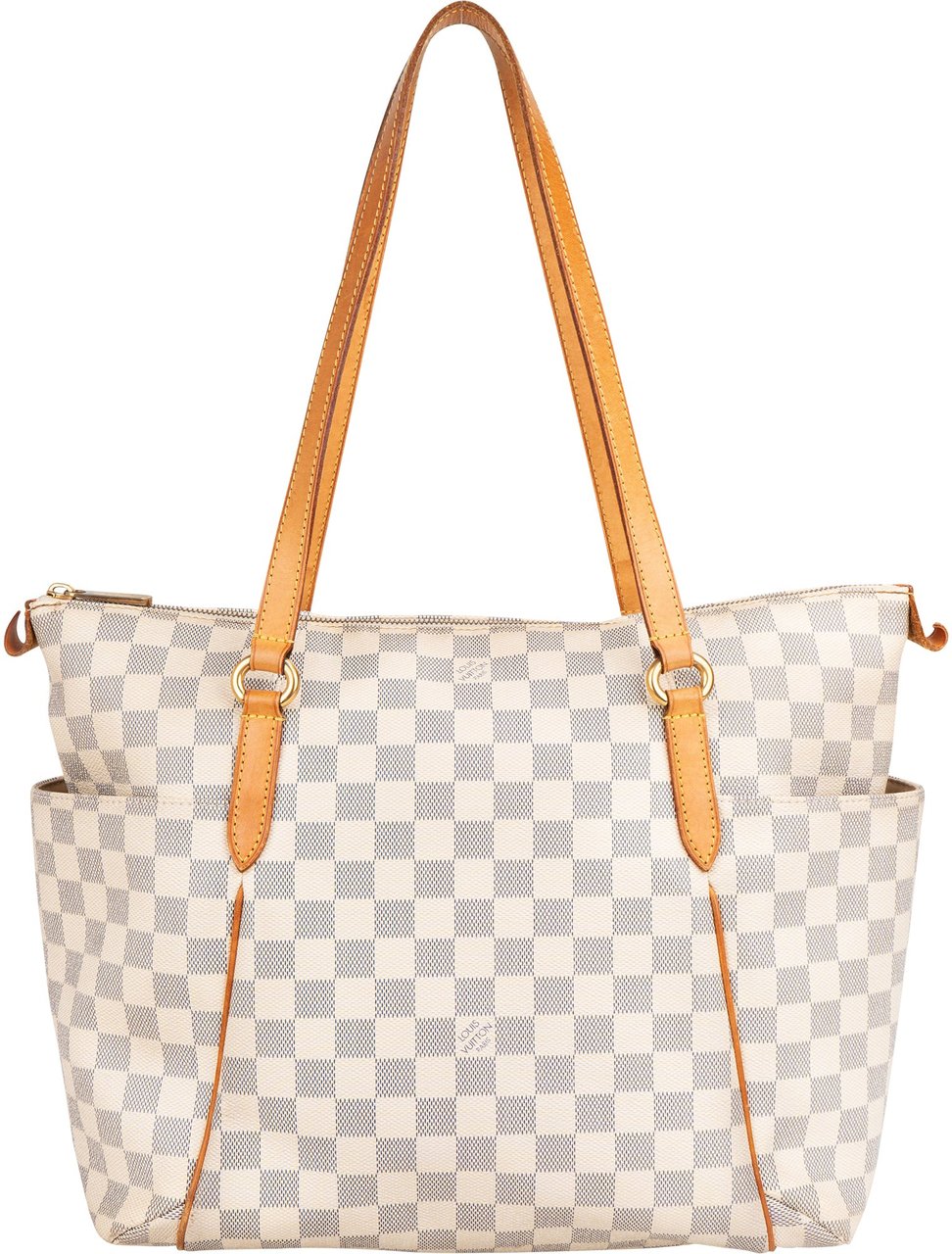 Louis Vuitton Louis Vuitton Damier Azur Monogram Totally GM Shoulder Bag Wit