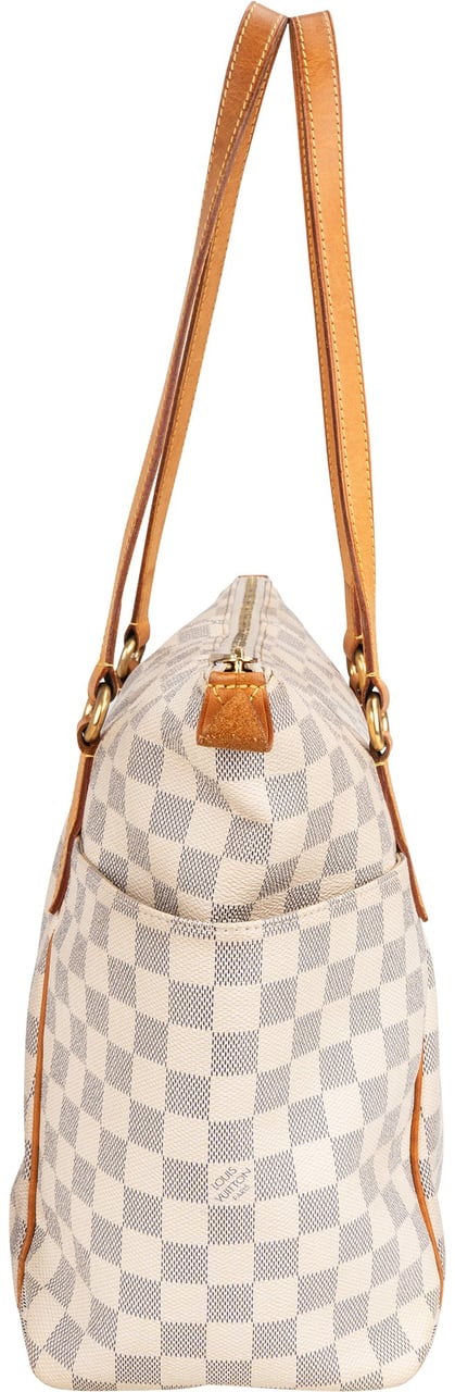 Louis Vuitton Louis Vuitton Damier Azur Monogram Totally GM Shoulder Bag Wit