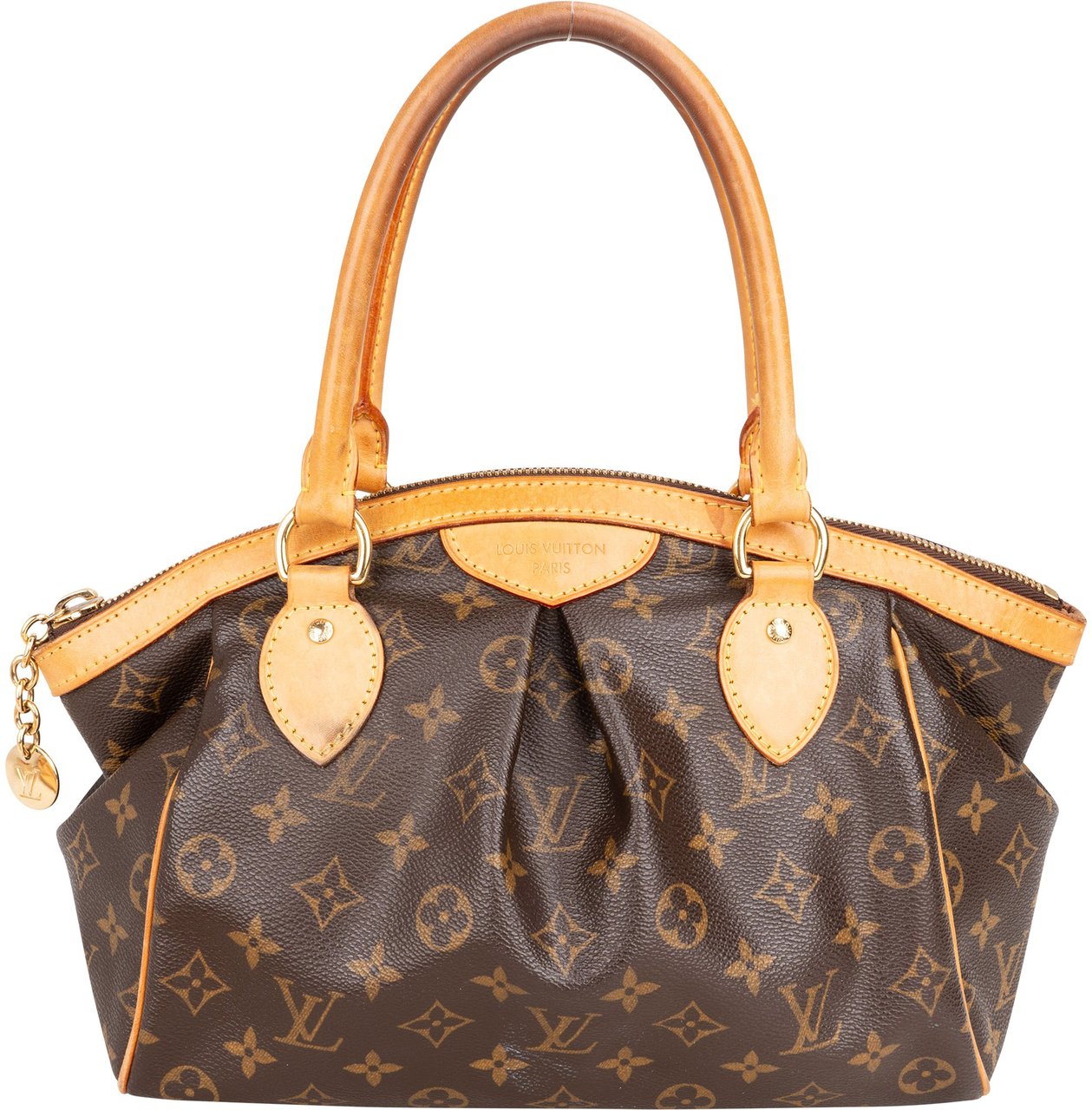 Louis Vuitton Louis Vuitton Canvas Monogram Tivoli PM Handbag Bruin