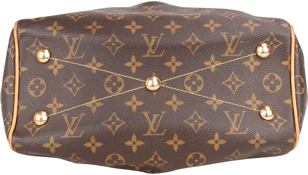 Louis Vuitton Louis Vuitton Canvas Monogram Tivoli PM Handbag Bruin