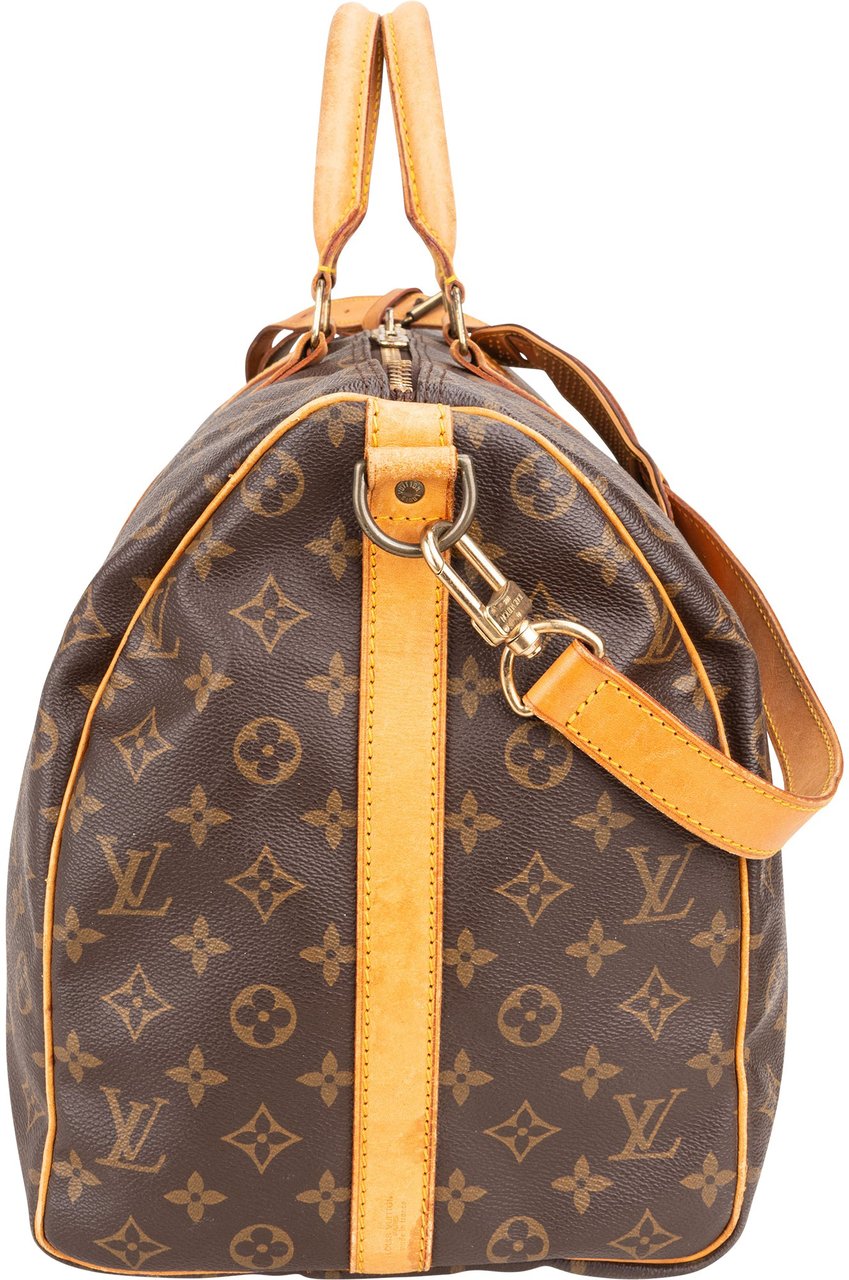 Louis Vuitton Louis Vuitton Canvas Monogram Keepall 50 Bandouliere Bruin