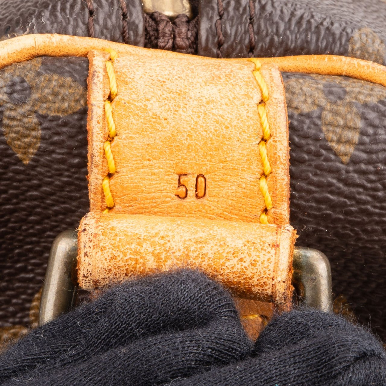 Louis Vuitton Louis Vuitton Canvas Monogram Keepall 50 Bandouliere Bruin