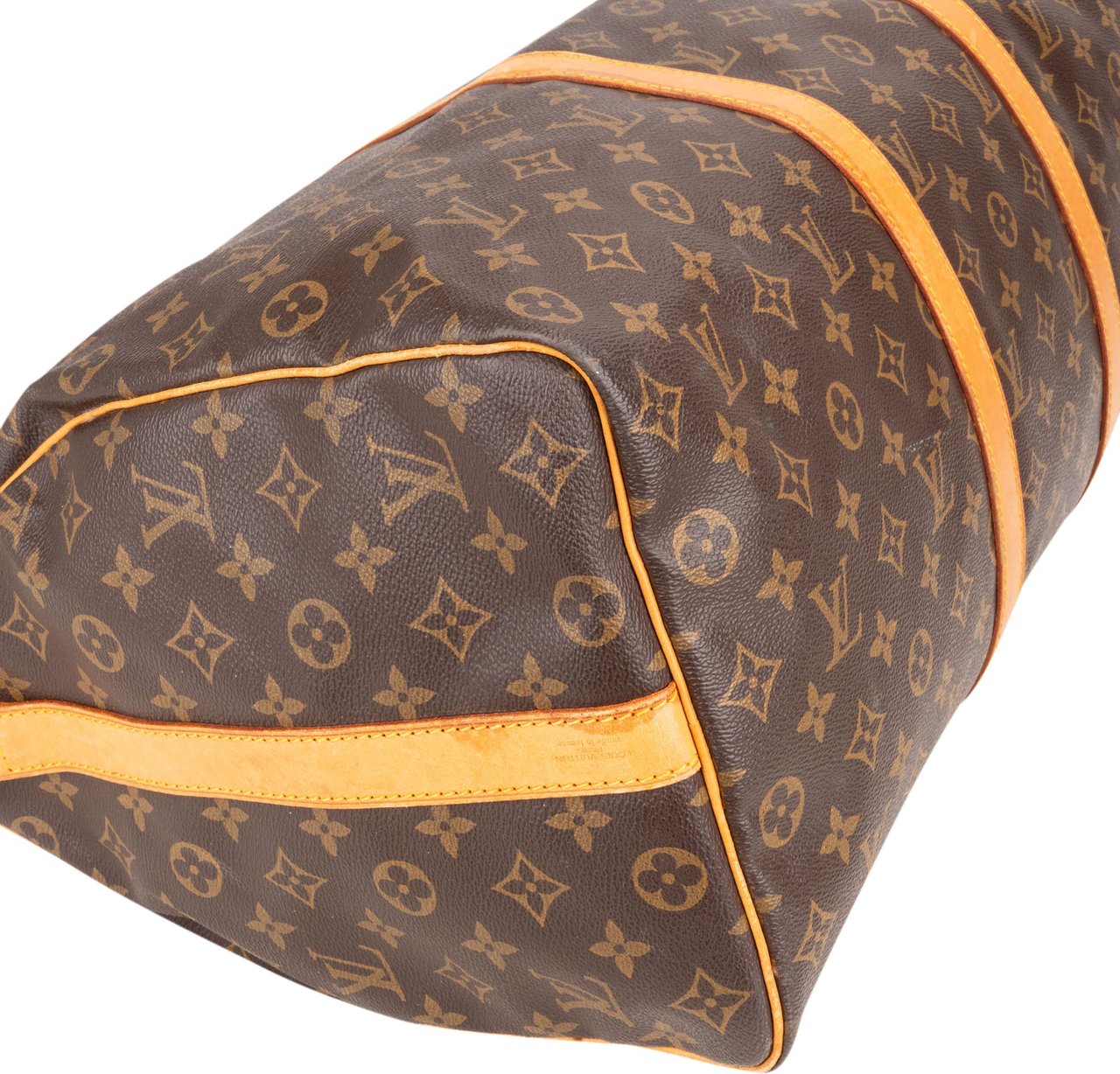 Louis Vuitton Louis Vuitton Canvas Monogram Keepall 50 Bandouliere Bruin