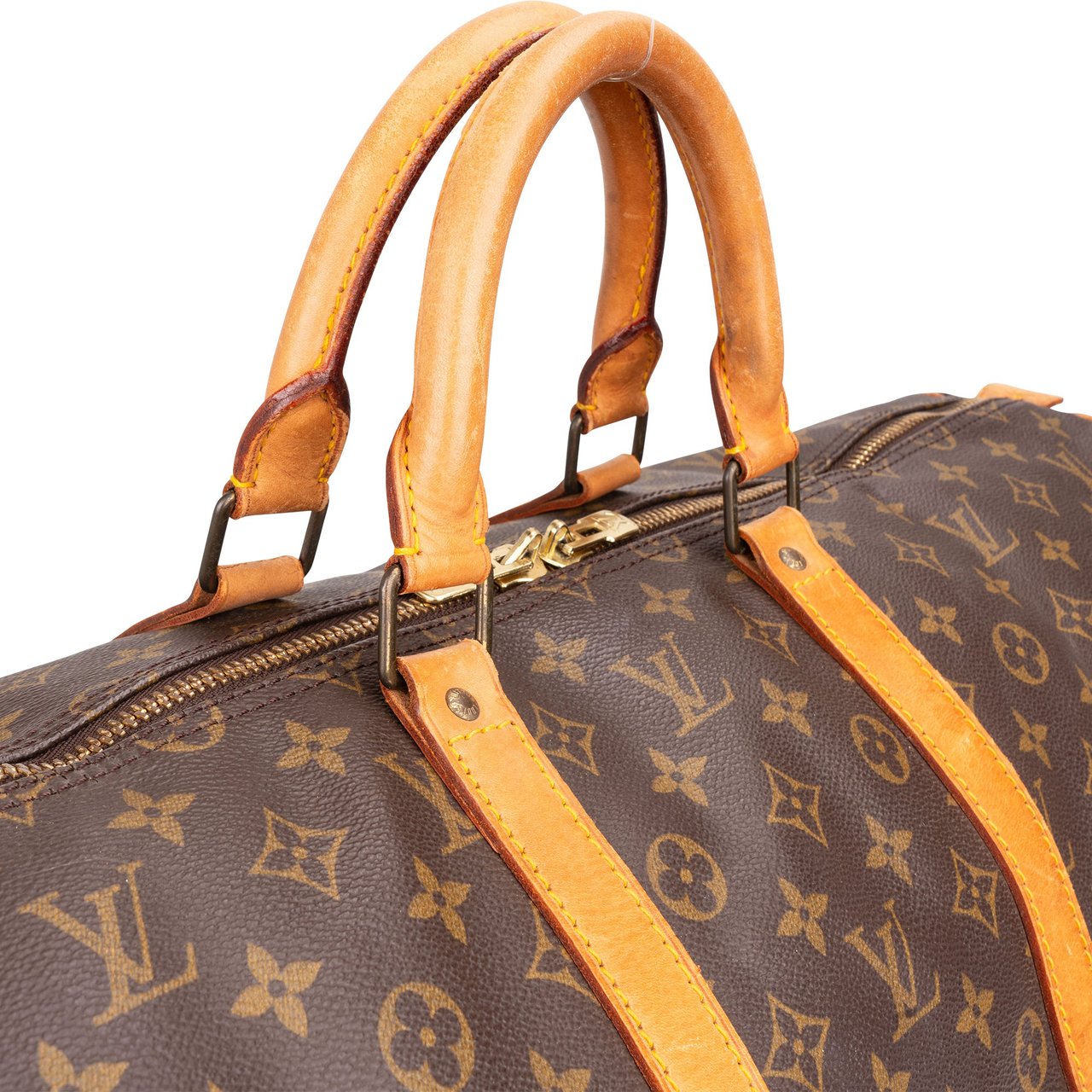 Louis Vuitton Louis Vuitton Canvas Monogram Keepall 55 Bruin