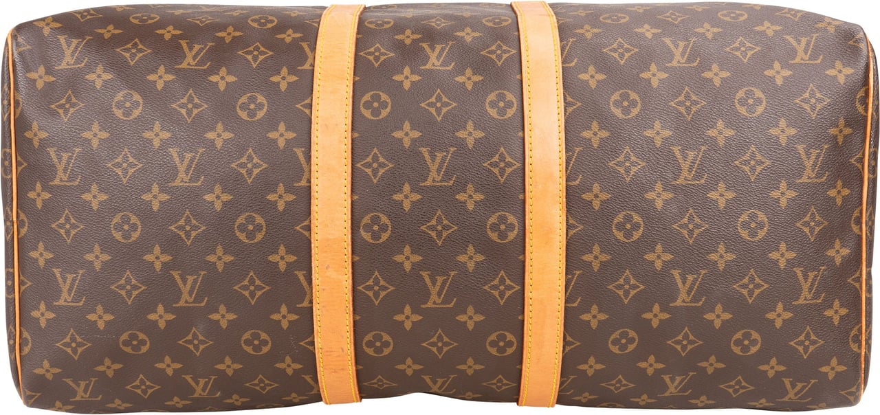 Louis Vuitton Louis Vuitton Canvas Monogram Keepall 55 Bruin