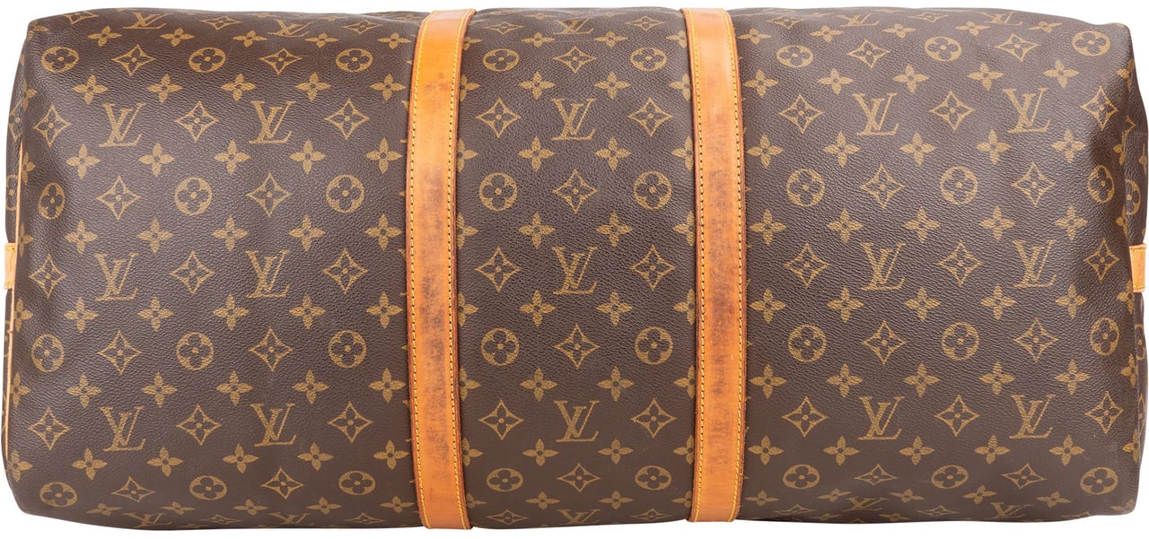 Louis Vuitton Louis Vuitton Canvas Monogram Keepall 60 Bandouliere Bruin