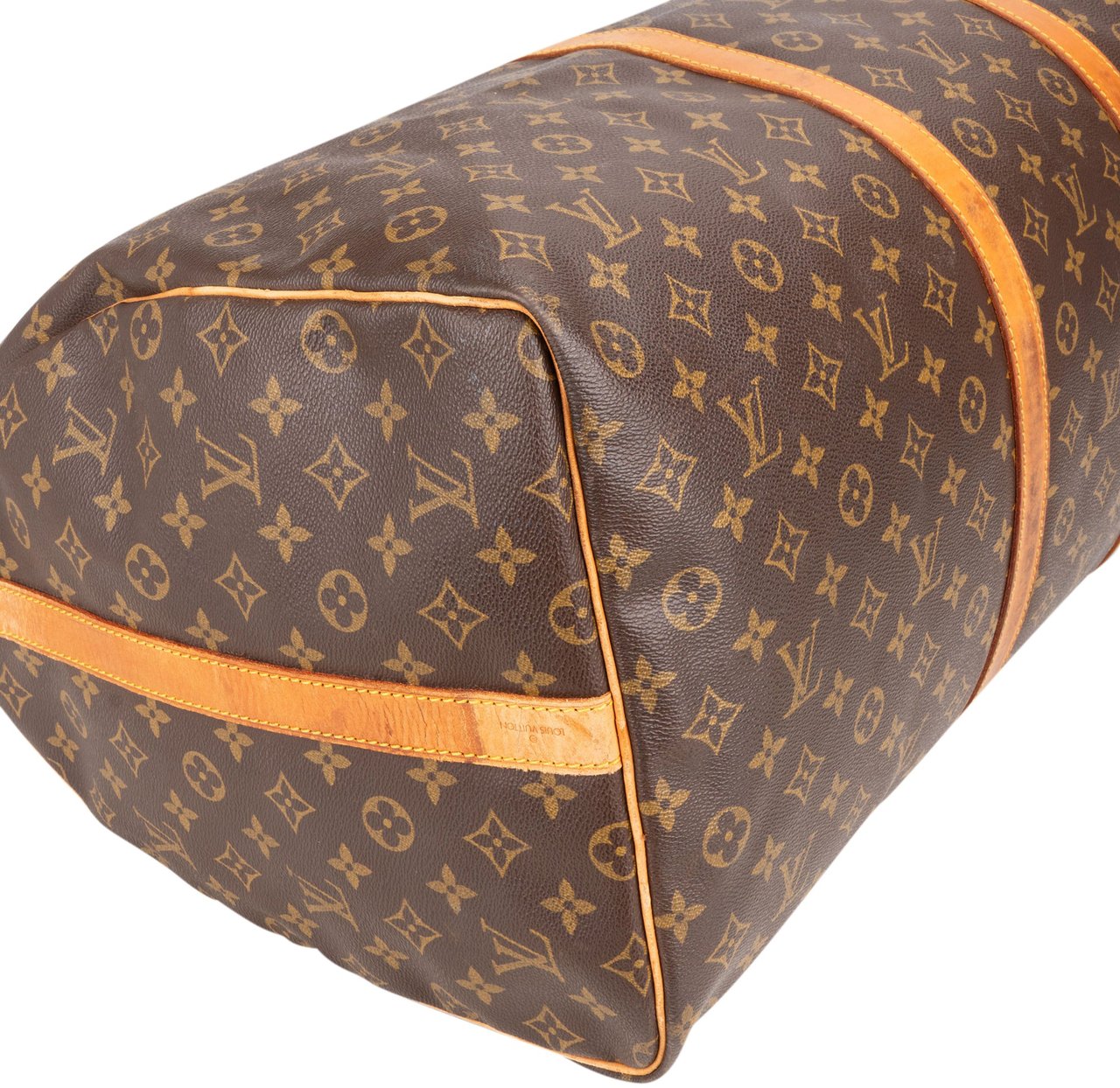 Louis Vuitton Louis Vuitton Canvas Monogram Keepall 60 Bandouliere Bruin