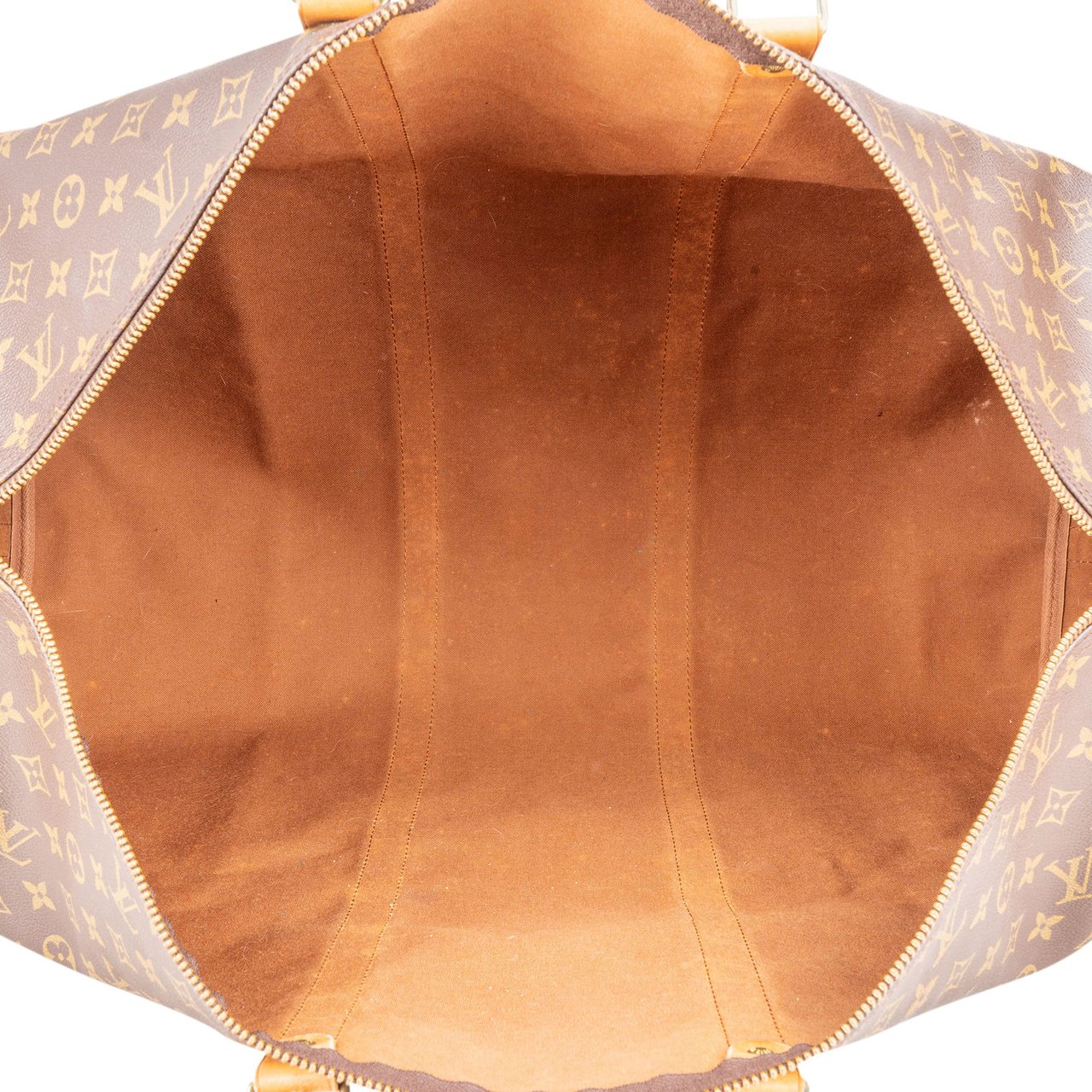 Louis Vuitton Louis Vuitton Canvas Monogram Keepall 60 Bandouliere Bruin