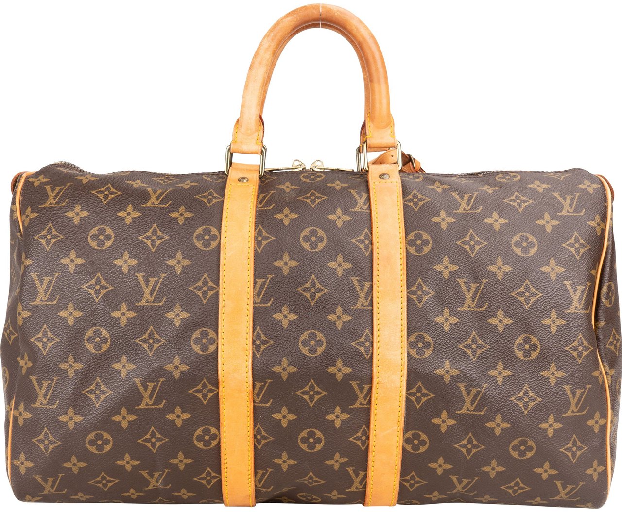 Louis Vuitton Louis Vuitton Canvas Monogram Keepall 45 Bruin
