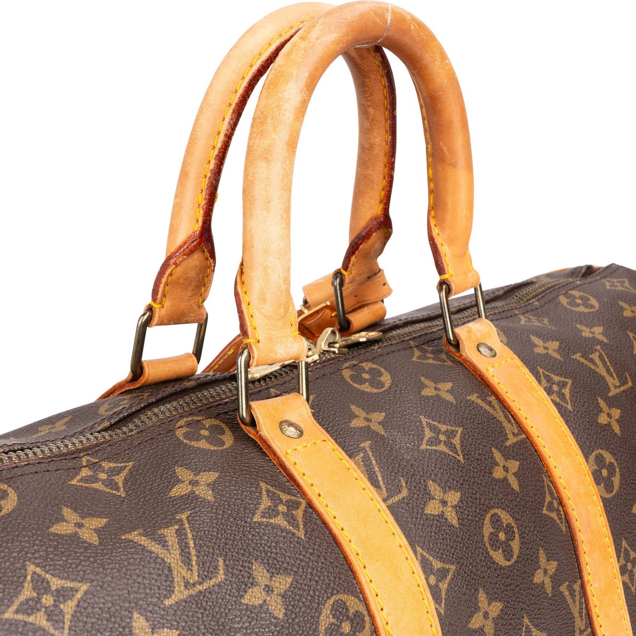 Louis Vuitton Louis Vuitton Canvas Monogram Keepall 45 Bruin