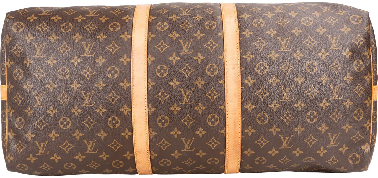 Louis Vuitton Louis Vuitton Canvas Monogram Keepall 60 Bandouliere Bruin