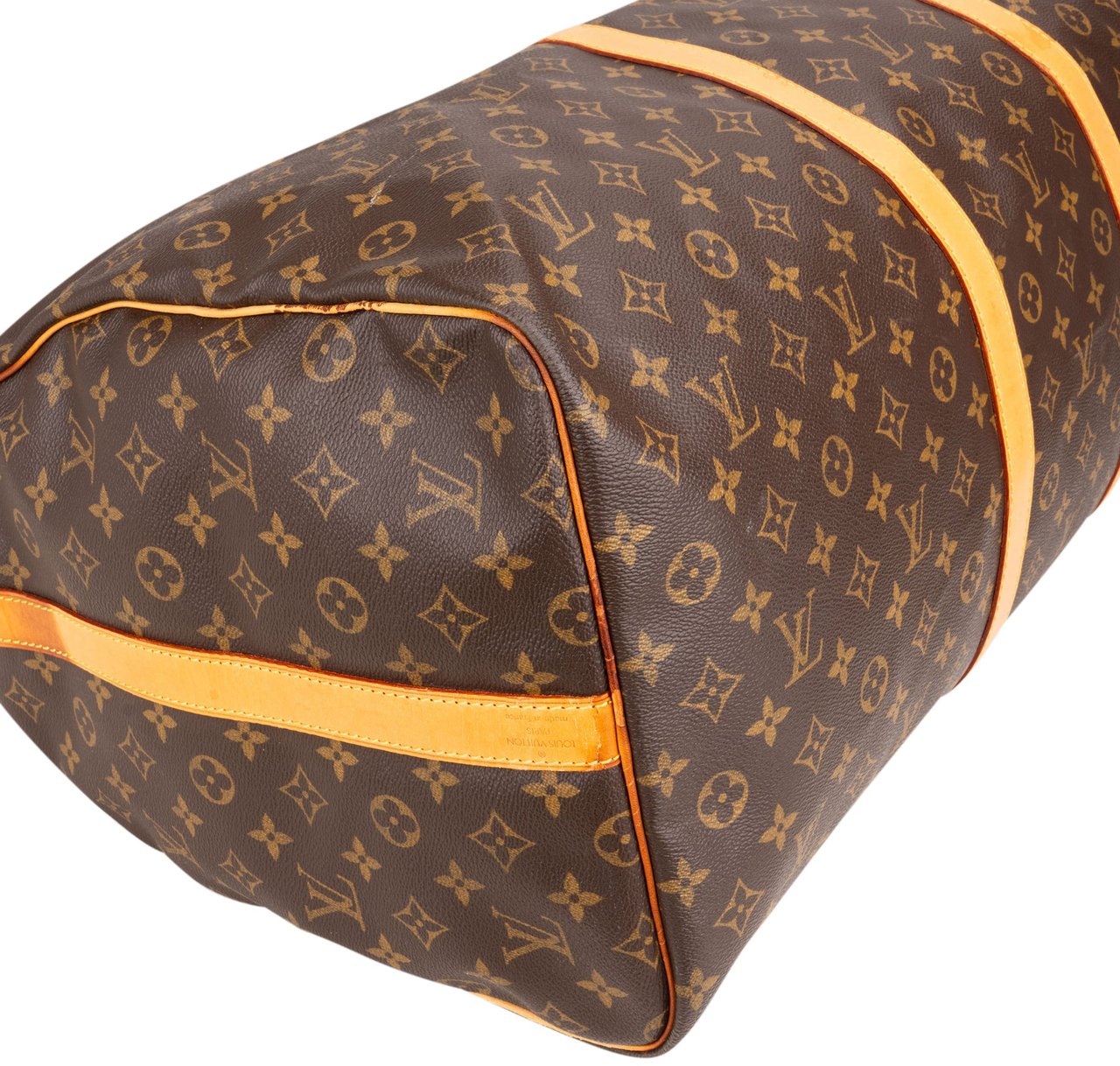 Louis Vuitton Louis Vuitton Canvas Monogram Keepall 60 Bandouliere Bruin