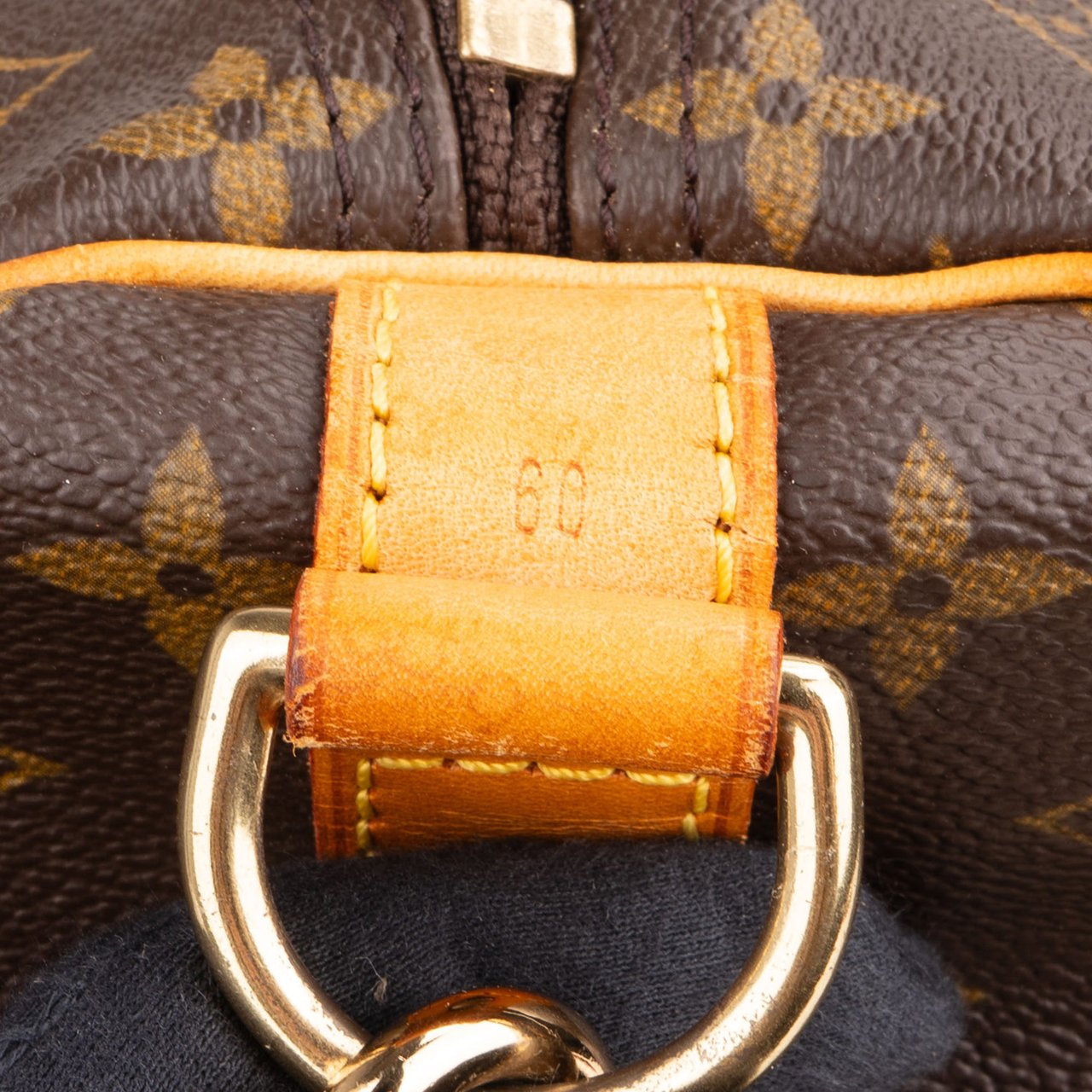Louis Vuitton Louis Vuitton Canvas Monogram Keepall 60 Bandouliere Bruin