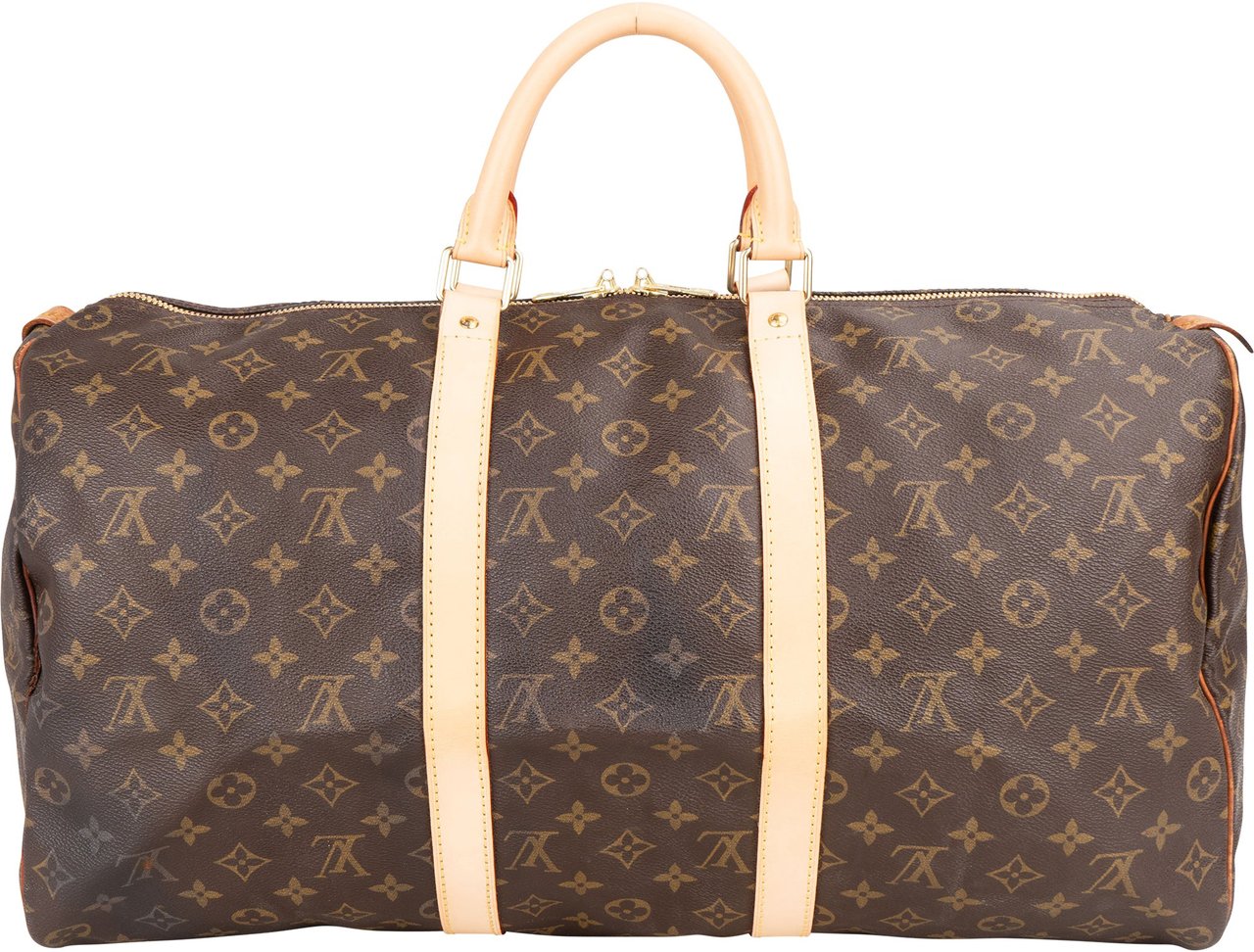 Louis Vuitton Louis Vuitton Canvas Monogram Keepall 50 Bruin