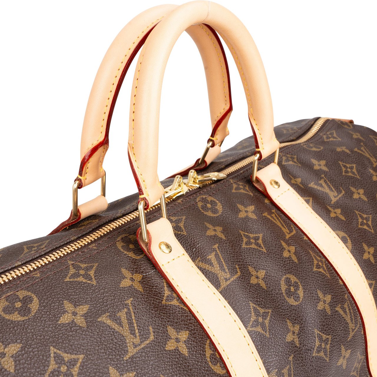Louis Vuitton Louis Vuitton Canvas Monogram Keepall 50 Bruin