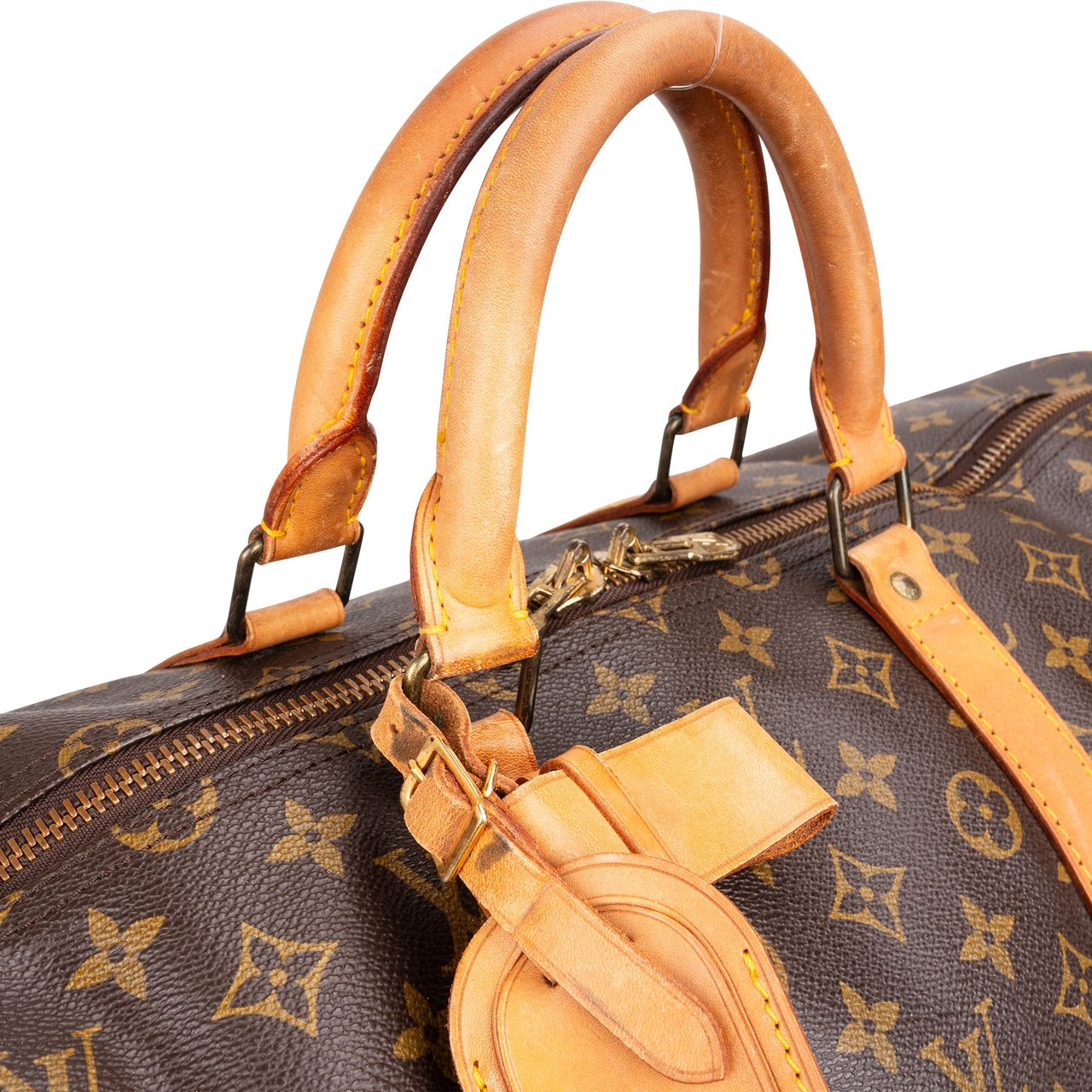 Louis Vuitton Louis Vuitton Canvas Monogram Keepall 55 Bruin