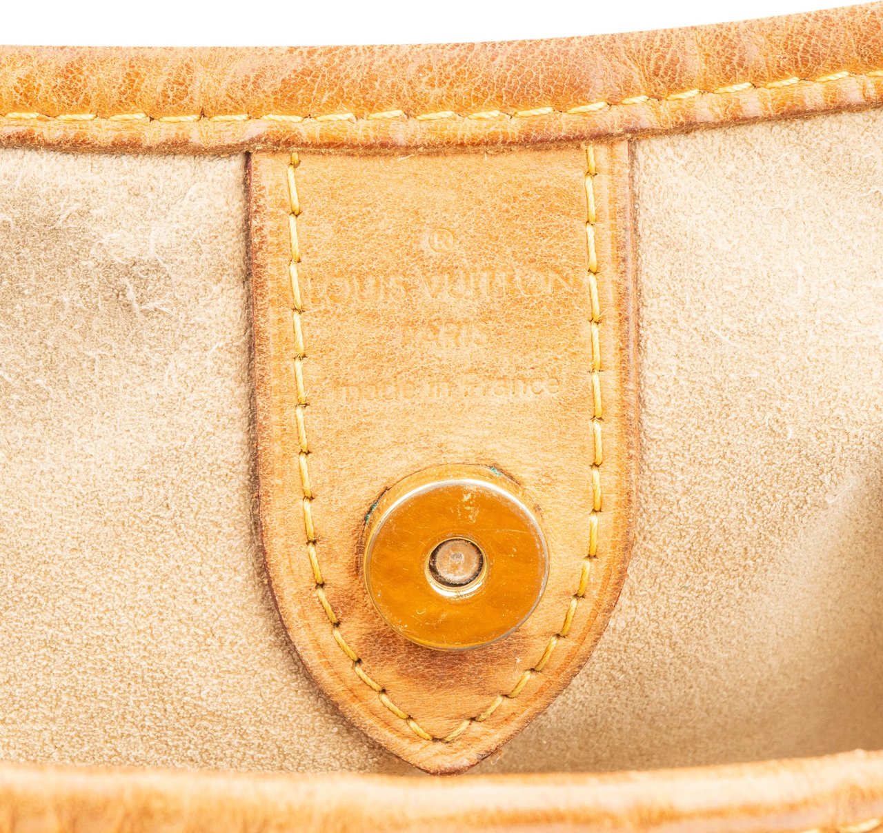 Louis Vuitton Louis Vuitton Canvas Monogram Galliera PM Handbag Bruin