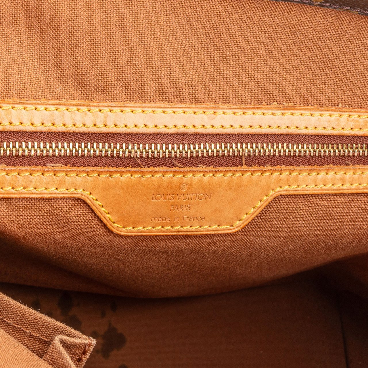 Louis Vuitton Louis Vuitton Canvas Monogram Cabas Mezzo Shoulder Bag Bruin