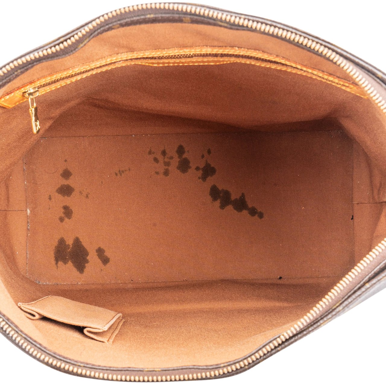 Louis Vuitton Louis Vuitton Canvas Monogram Cabas Mezzo Shoulder Bag Bruin