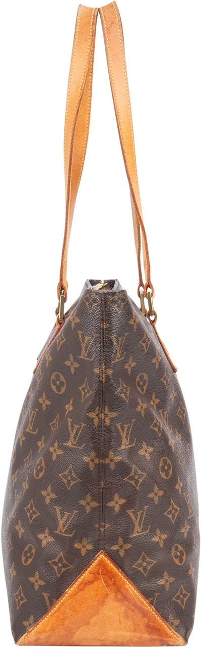 Louis Vuitton Louis Vuitton Canvas Monogram Cabas Mezzo Shoulder Bag Bruin