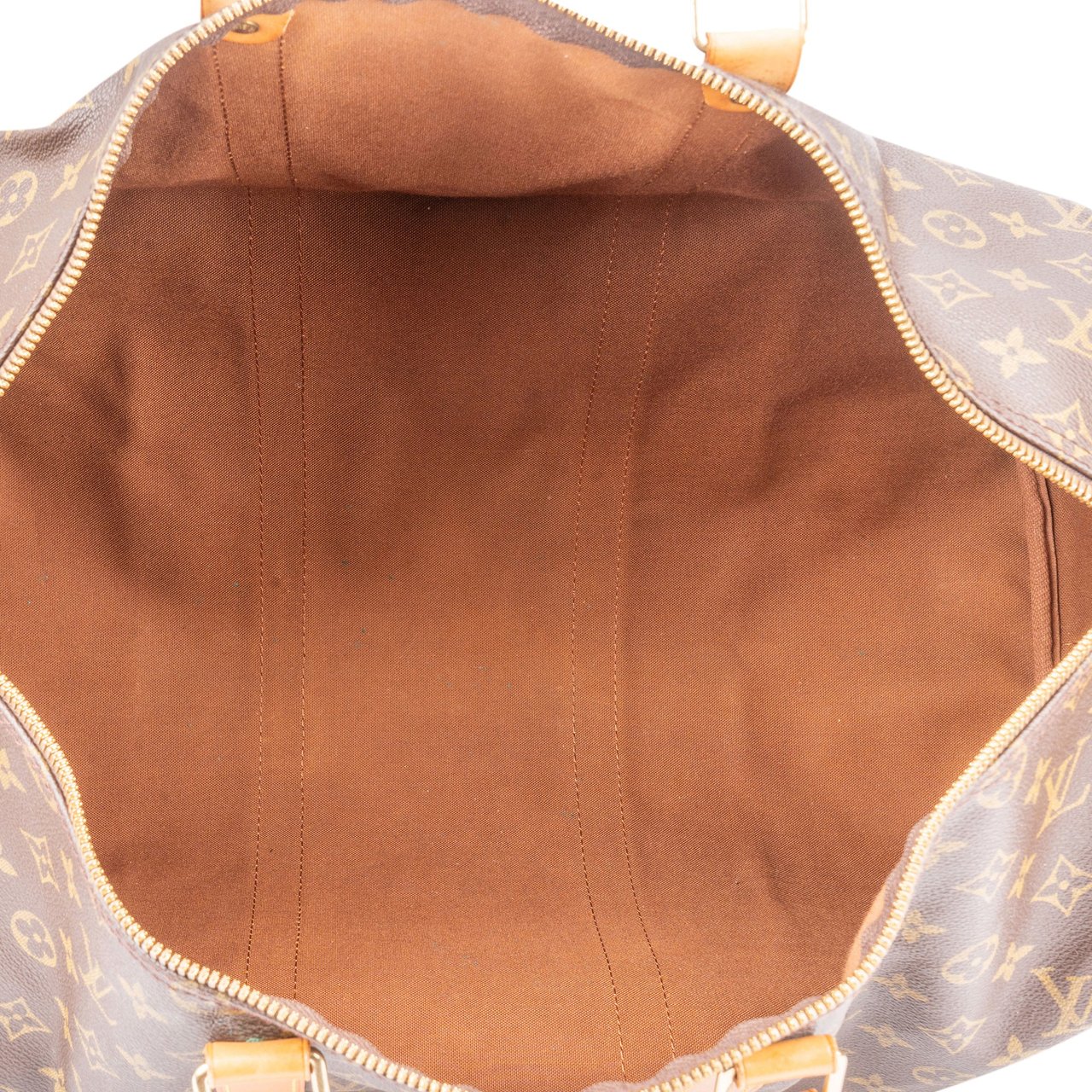 Louis Vuitton Louis Vuitton Canvas Monogram Keepall 50 Bandouliere Bruin