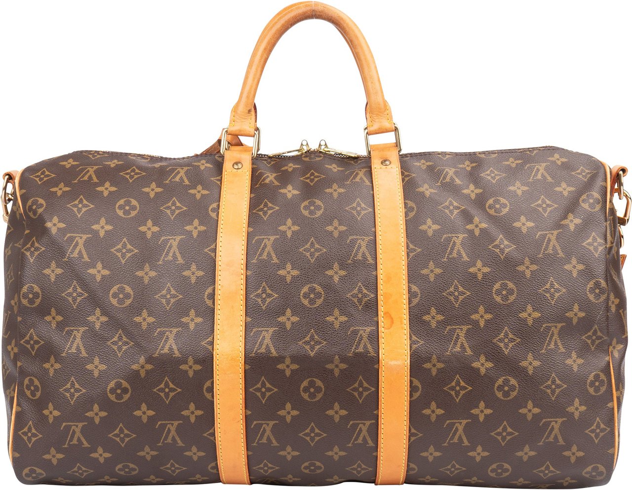 Louis Vuitton Louis Vuitton Canvas Monogram Keepall 50 Bandouliere Bruin