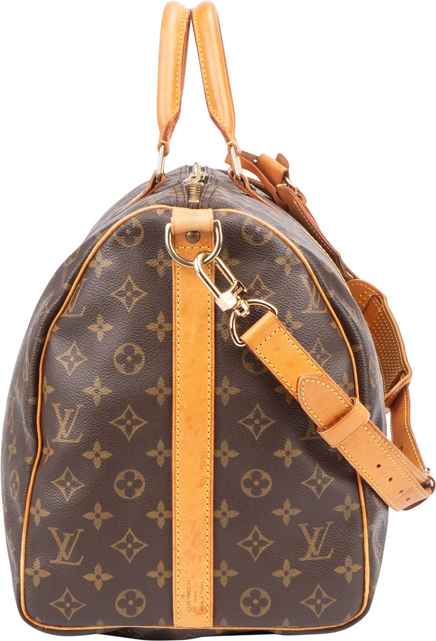 Louis Vuitton Louis Vuitton Canvas Monogram Keepall 50 Bandouliere Bruin