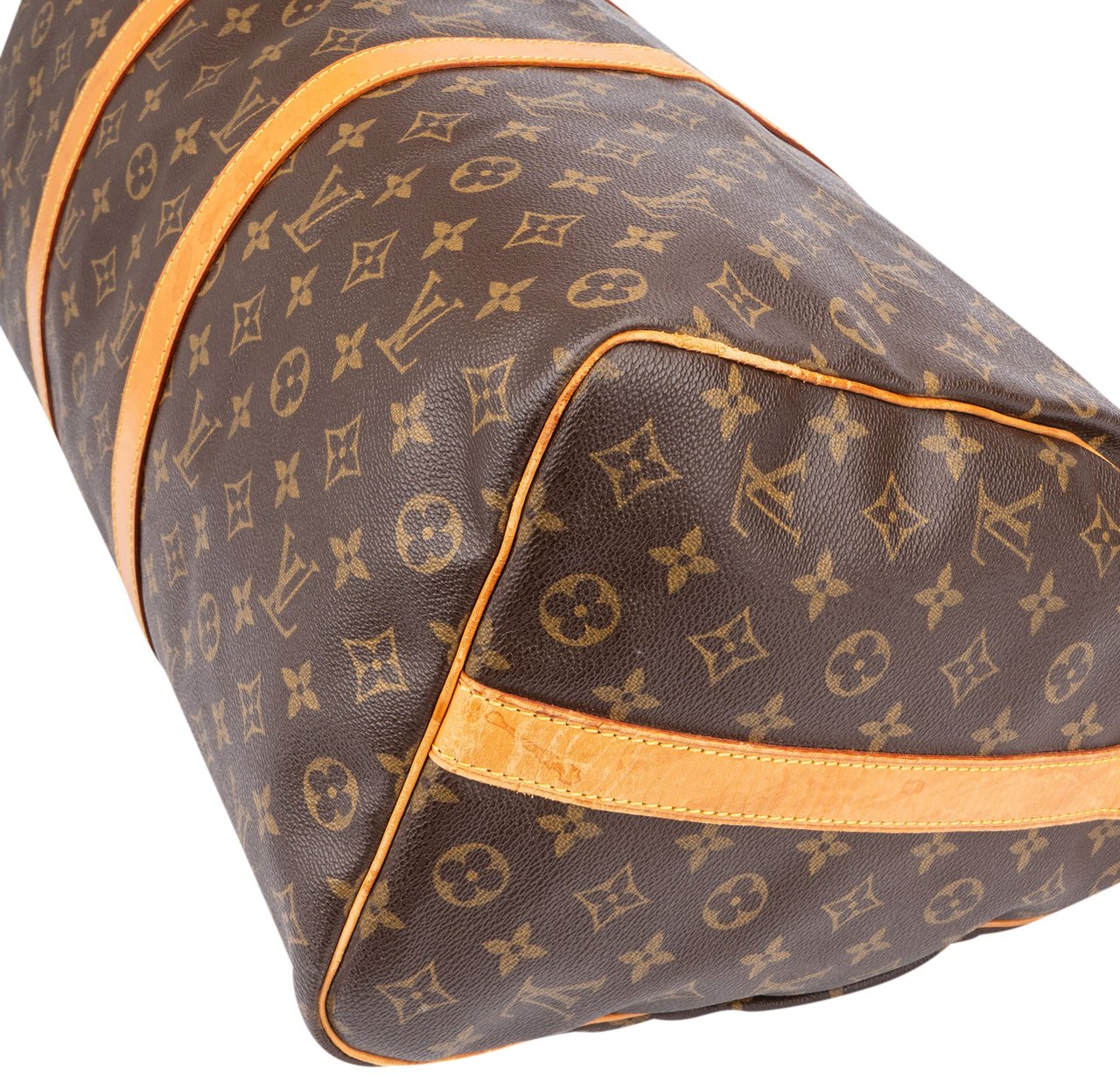 Louis Vuitton Louis Vuitton Canvas Monogram Keepall 50 Bandouliere Bruin