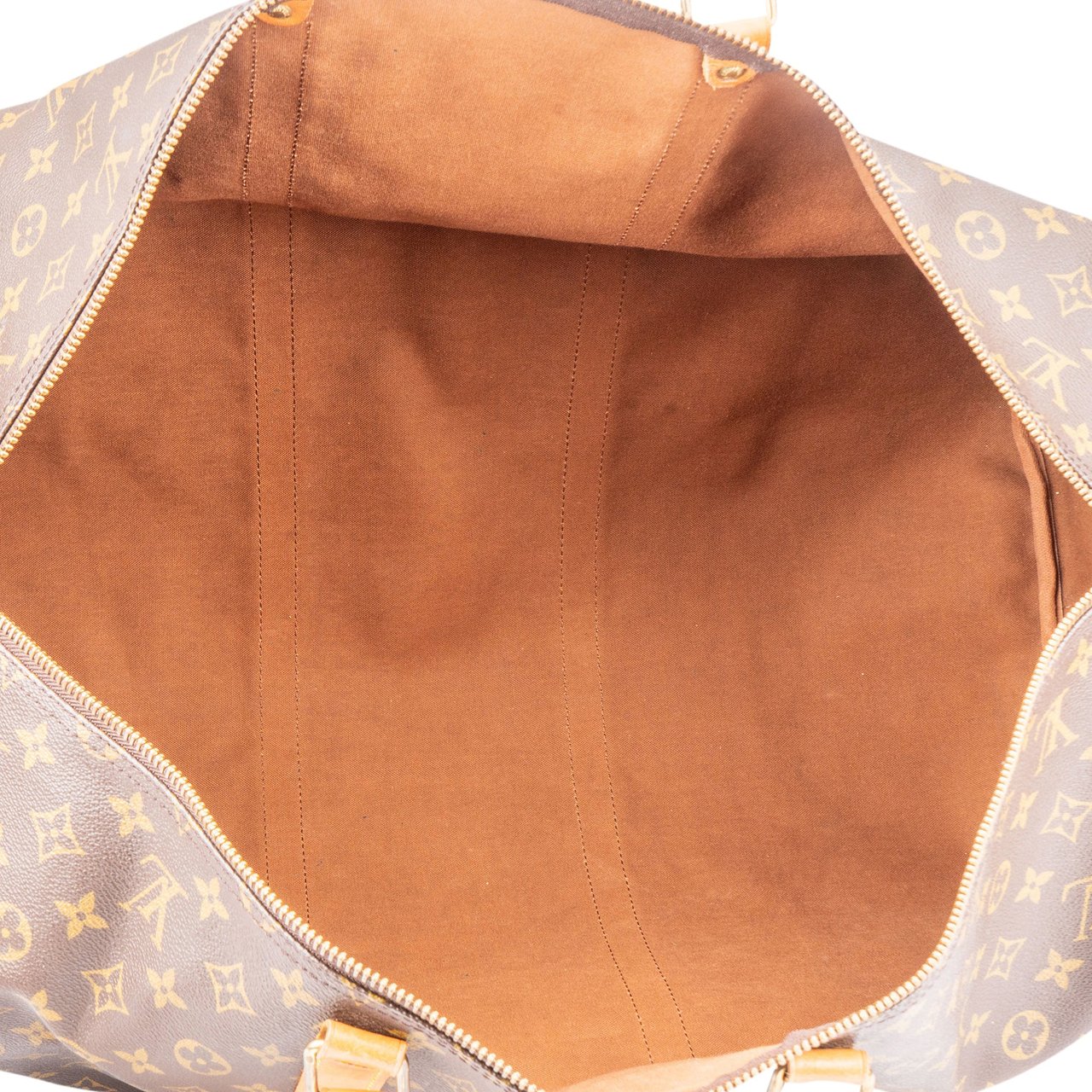 Louis Vuitton Louis Vuitton Canvas Monogram Keepall 60 Bandouliere Bruin