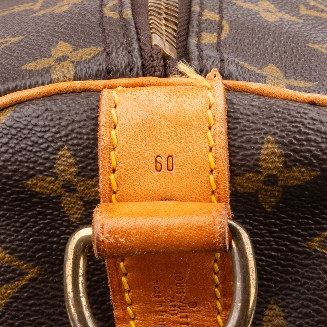Louis Vuitton Louis Vuitton Canvas Monogram Keepall 60 Bandouliere Bruin